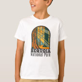Sequoia Parc National T-Shirt géant Sequoia Trees (Devant)