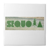 Sequoia Tegeltje (Voorkant)