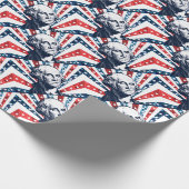 sequoigeorge washington cadeaupapier (Hoek)