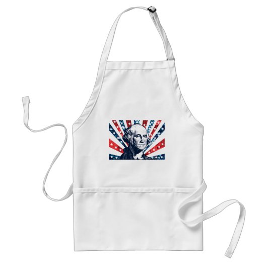 sequoigeorge washington standaard schort (Voorkant)