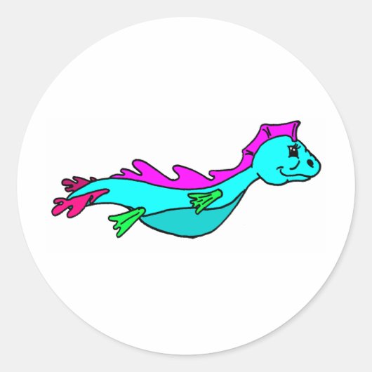 Sera Ronde Sticker (Voorkant)