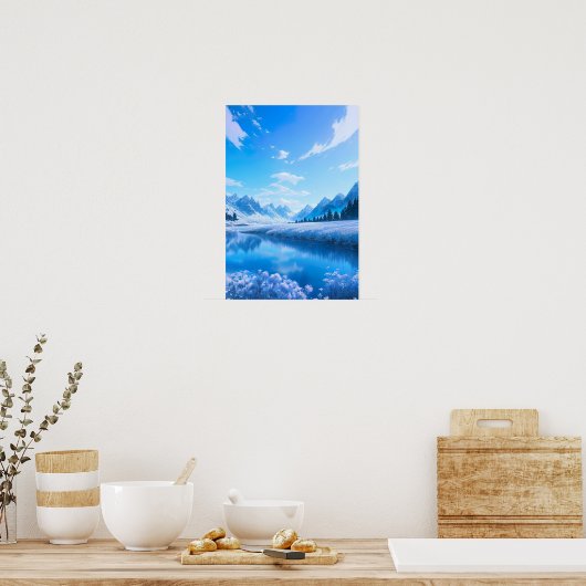 Serafijnse weiden poster (Keuken)