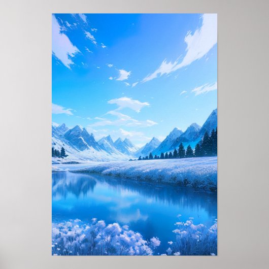 Serafijnse weiden poster (Voorkant)