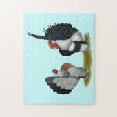 Serama Bantams Legpuzzel (Verticaal)