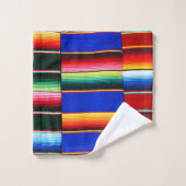 Serape bande de serviette de bain ensemble (Gant de toilette)