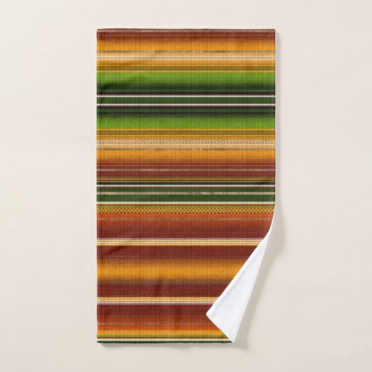 Serape mexicain #1 (Serviette à main)