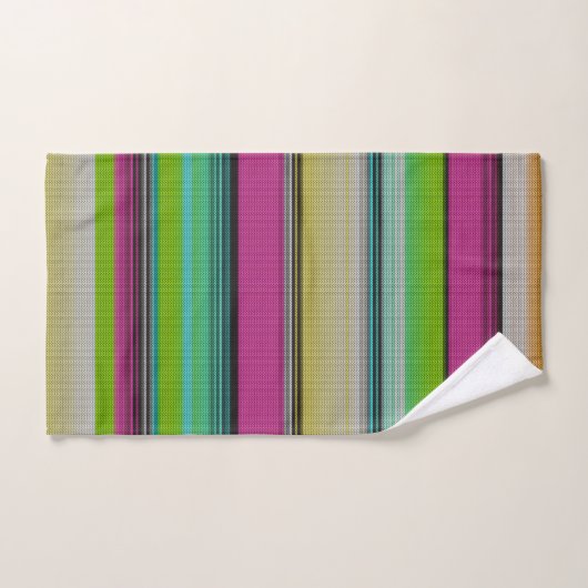 Serape mexicain #9 (Serviette à main)