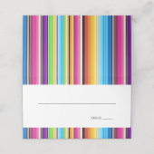 Serape Spring Stripes | Bruiloft (Buitenkant ongevouwen)