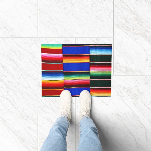Serape strepen deurmat (Binnen)
