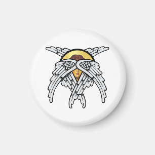 Seraphim Angel Silver Magneet