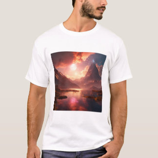 Seraphim Rebirth: Ocean World 3D Fantasy T-shirt