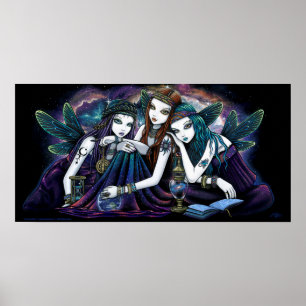 Seraphina Anges célestes Nebula Poster de la Fée