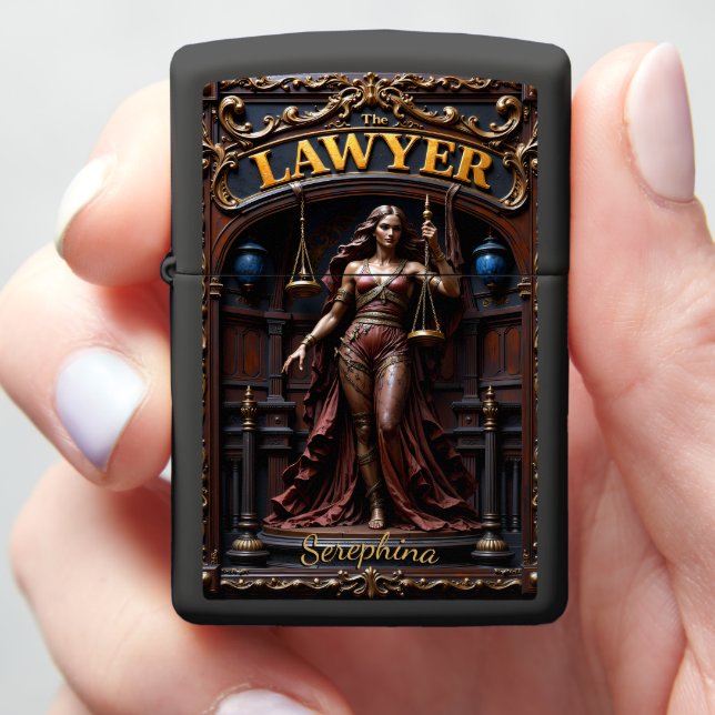 Seraphina's Fiery Justice Scale Advocate Keepsake (In Hand)