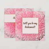 Seras-tu ma carte de fleurs ? (Devant / Derrière)