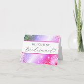 Seras-tu ma carte de proposition Bridesmaid ? (Devant)