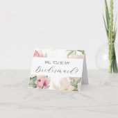 Seras-tu ma carte de proposition Bridesmaid ? (Devant)