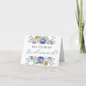 Seras-tu ma carte de proposition Bridesmaid ? (Dos)
