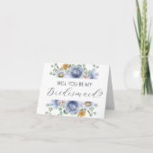 Seras-tu ma carte de proposition Bridesmaid ? (Devant)