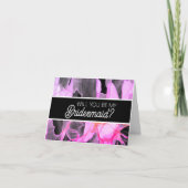 Seras-tu ma carte de proposition Bridesmaid ? (Devant)