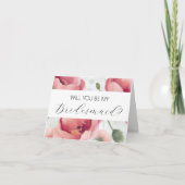 Seras-tu ma carte de proposition Bridesmaid ? (Devant)