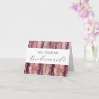 Seras-tu ma carte de proposition Bridesmaid ?
