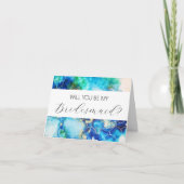 Seras-tu ma carte de proposition Bridesmaid ? (Devant)