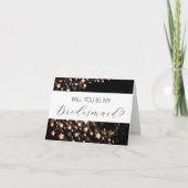 Seras-tu ma carte de proposition Bridesmaid ? (Devant)