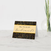 Seras-tu ma carte de proposition Bridesmaid ? (Devant)
