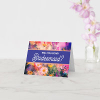 Seras-tu ma carte de proposition Bridesmaid ?