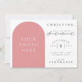 Seras-Tu Ma Carte De Proposition De Photo De Bride (Devant)