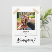 Seras-Tu Ma Carte De Proposition De Photo De Bride (Debout devant)