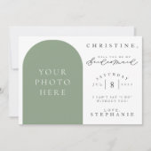 Seras-Tu Ma Carte De Proposition De Photo De Bride (Devant)