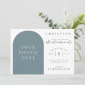 Seras-Tu Ma Carte De Proposition De Photo De Bride (Debout devant)