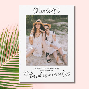 Seras-Tu Ma Carte De Proposition De Photo De Bride