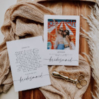 Seras-Tu Ma Carte De Proposition De Photo De Bride