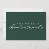 Seras-Tu Ma Carte De Proposition De Photo De Bride (Dos)