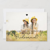 Seras-Tu Ma Carte De Proposition De Photo De Bride (Devant)