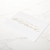 Seras-Tu Ma Carte De Proposition De Photo De Foil  (Rotation)