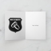 Seras-tu ma carte de proposition de sécurité de ba (Intérieur)