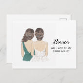 Seras-Tu Ma Carte De Proposition D'Épouse (Devant / Derrière)