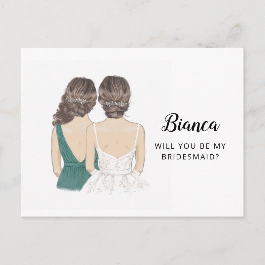 Seras-Tu Ma Carte De Proposition D'Épouse (Devant)