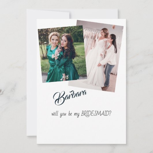 Seras-Tu Ma Carte D'Époux (Devant)