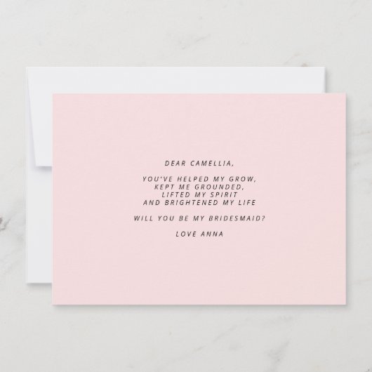 Seras-Tu Ma Carte Plat De Proposition De Servante (Dos)