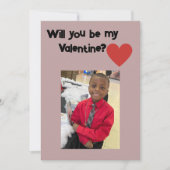 Seras-Tu Ma Carte Plat Valentine ? (Devant)