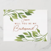 Seras-tu ma demoiselle d'honneur carte postale feu (Recto)