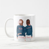 Seras-tu ma demoiselle d'honneur Jean Jacket Mug (Gauche)