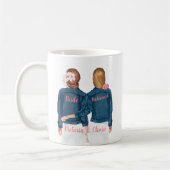 Seras-tu ma demoiselle d'honneur Jean Jacket Mug (Gauche)