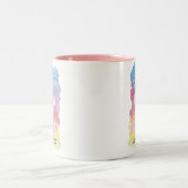 seras-tu ma demoiselle d'honneur mug aquarelle (Centre)