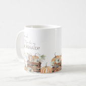 Seras-Tu Ma Demoiselle D'Honneur Mug Automne Perso (Devant gauche)