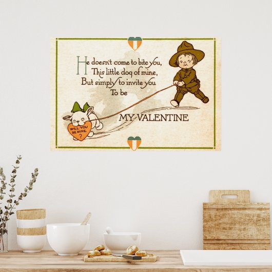 Seras-tu ma Saint-Valentin ? Poster (Cuisine)